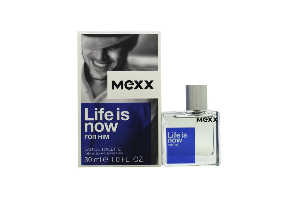 Mexx Life Is Now for Him Eau de Toilette 30ml Spray Mexx
