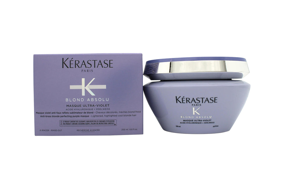 Kerastase Blond Absolu Ultra Violet Hair Mask 200ml -  För Färgat Hår Kerastase