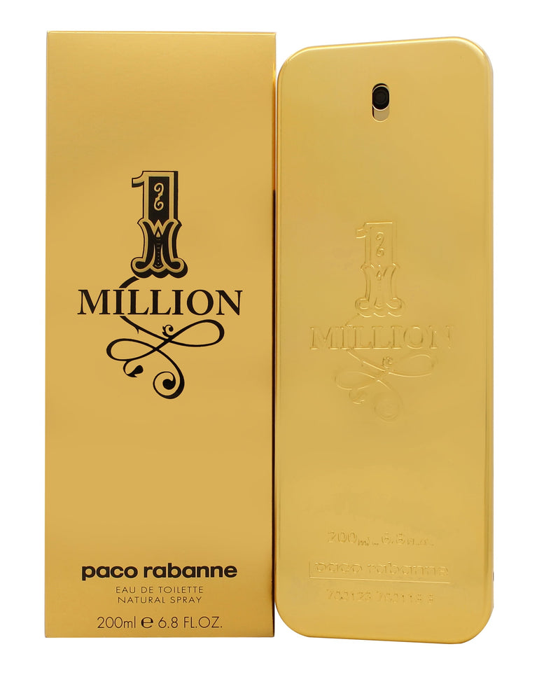Paco Rabanne 1 Million Eau De Toilette 200ml Sprej Paco Rabanne