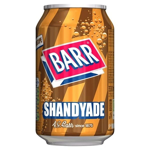 Barr Shandy 330ml, Case of 24 Barr