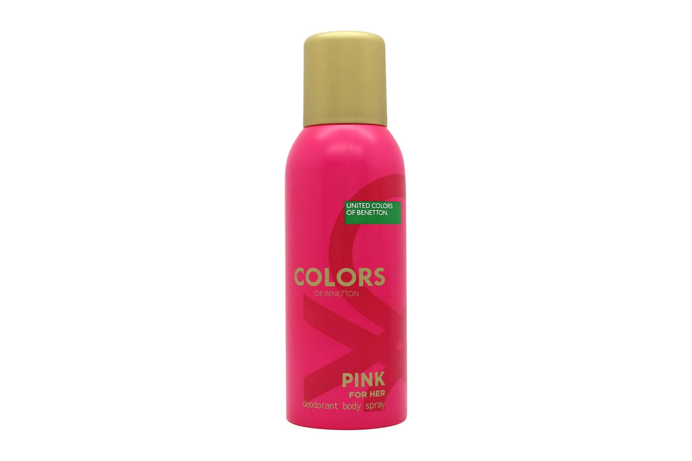 Benetton Colors de Benetton Pink Deodorant Spray 150ml Benetton