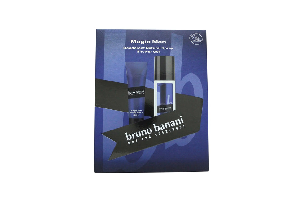 Bruno Banani Magic Man Presentset 75ml Deodorant Natural Sprej + 50ml Duschgel Bruno Banani
