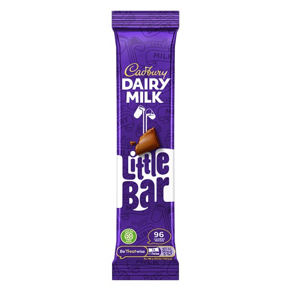 Cadbury Dairy Milk Little Bar Chocolate 18g x 60