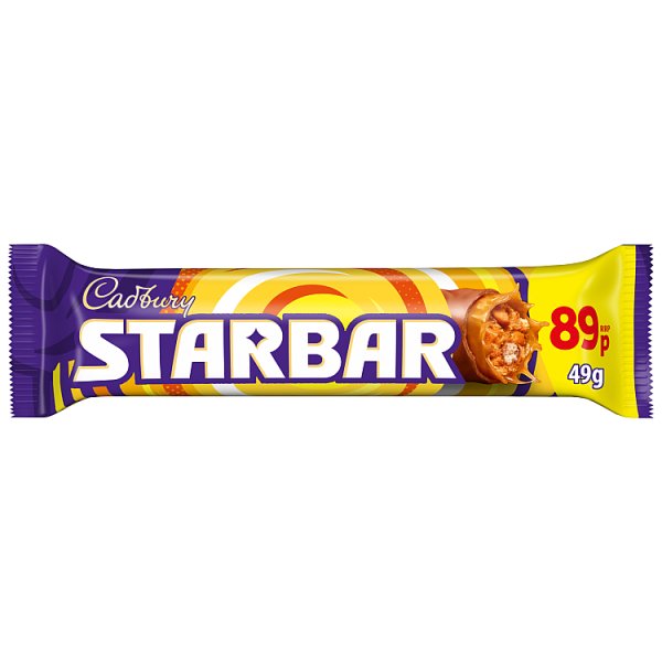 Cadbury Starbar Chocolate Bar 49g x 32
