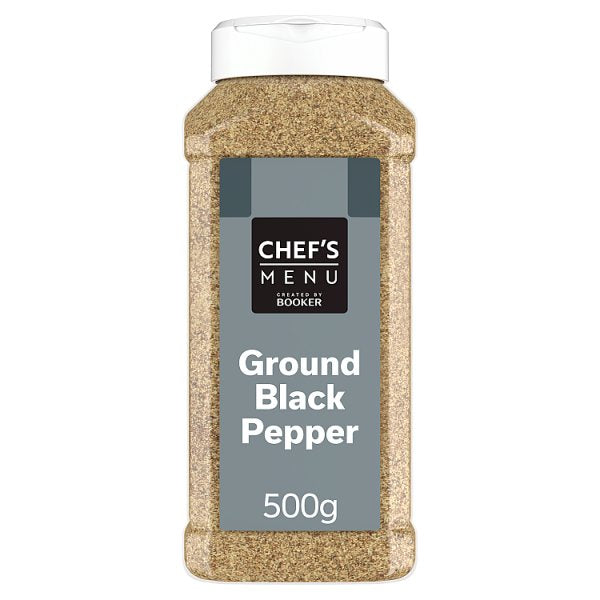 Chef's Menu Ground Black Pepper 500g x 6