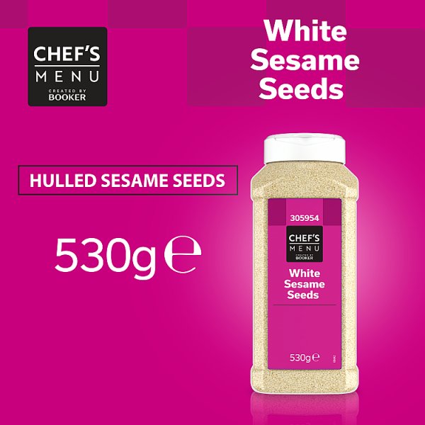 Chef's Menu White Sesame Seeds 530g x 6