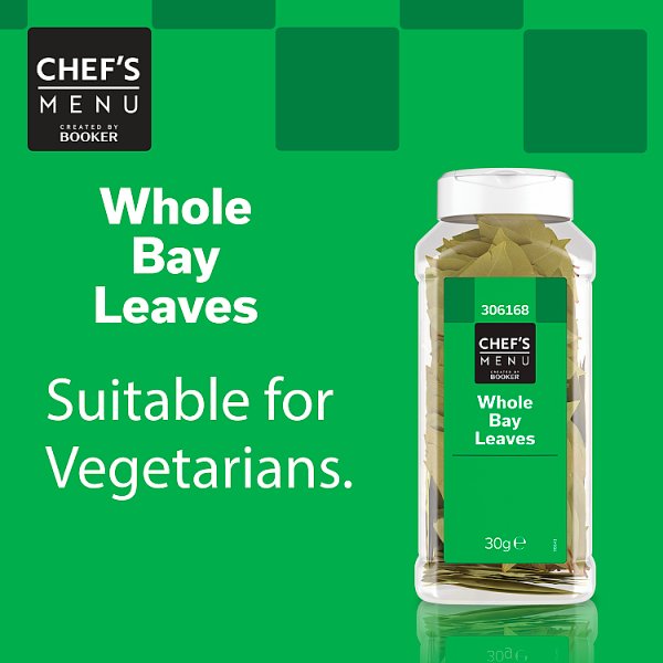 Chef's Menu Whole Bay Leaves 30g x 6