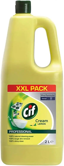 Cif Pro Formula Professional Cream Lemon 2L British Hypermarket-uk