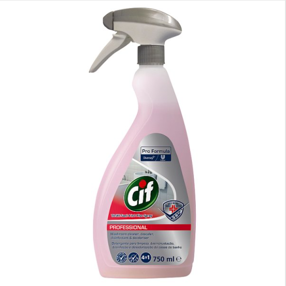 Cif 4in1 Washroom Spray 750ml, Cif