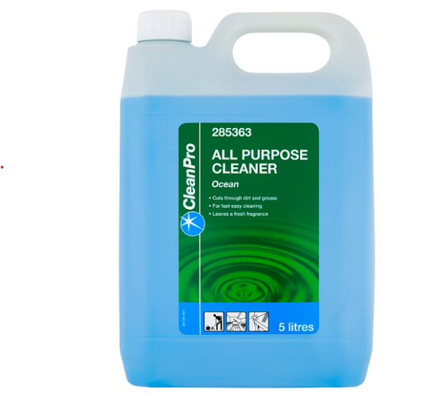 CleanPro All Purpose Cleaner Ocean 5 Litres - Case of 1 CleanPro