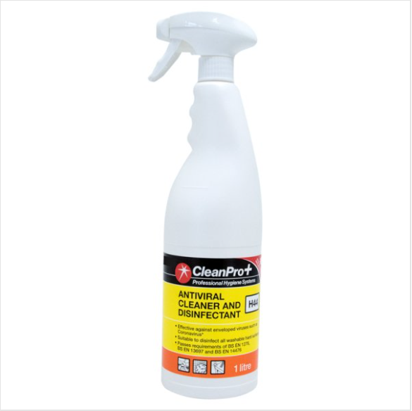 Clean Pro+ Antiviral Cleaner and Disinfectant H44 1 Litre British Hypermarket-uk