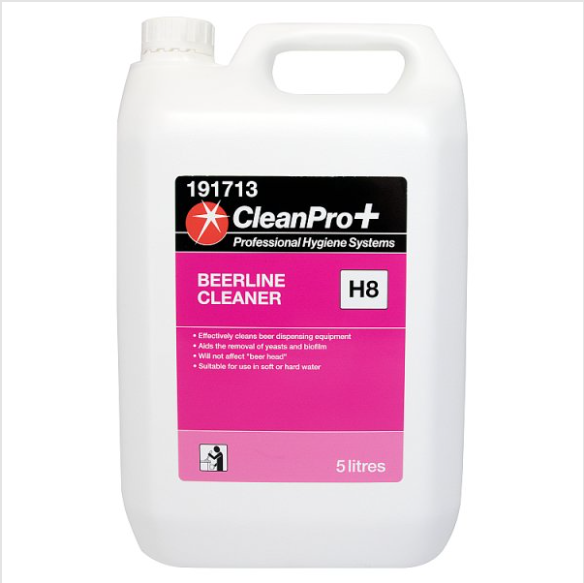 British Hypermarket - Clean Pro+ Beerline Cleaner H8 5 Litres - Case of ...