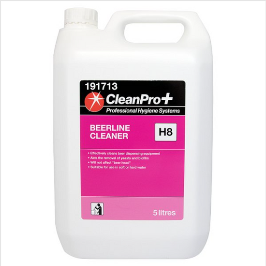 Clean Pro+ Beerline Cleaner H8 5 Litres - Case of 1 CleanPro+