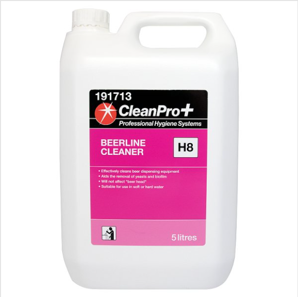 Clean Pro+ Beerline Cleaner H8 5 Litres - Case of 1 CleanPro+