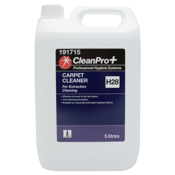 Clean Pro+ Carpet Cleaner H28 5 Litres British Hypermarket-uk