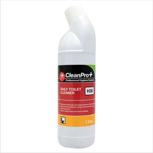 Clean Pro+ Daily Toilet Cleaner H36 1 Litre British Hypermarket-uk