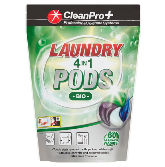 CleanPro+ Laundry 4 in 1 Pods Bio 1.62kg CleanPro+