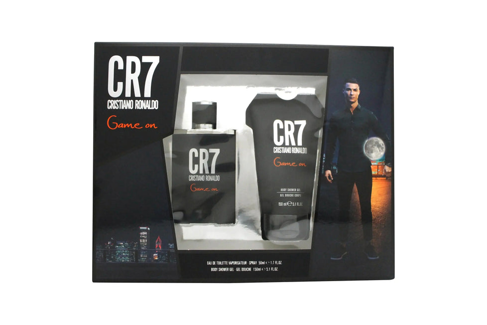Cristiano Ronaldo CR7 Game On Presentset 50ml EDT Spray + 150ml Duschgel Cristiano Ronaldo