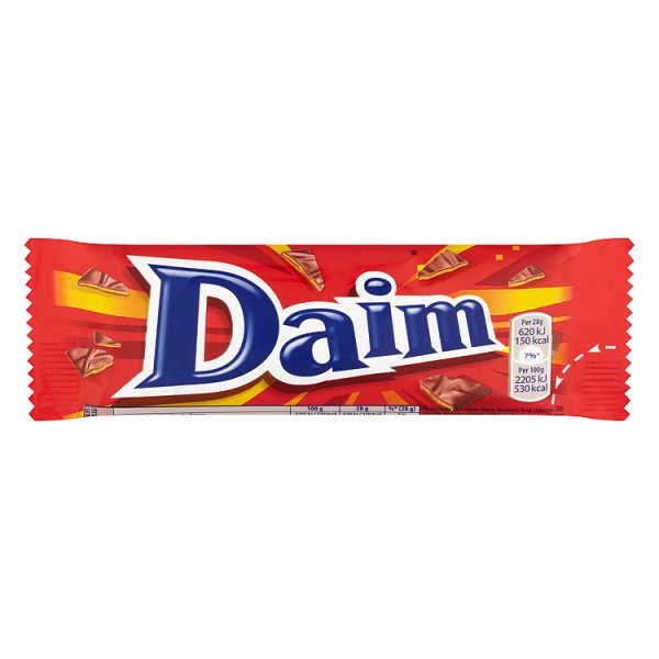 Daim Chocolate Bar 28g x 36
