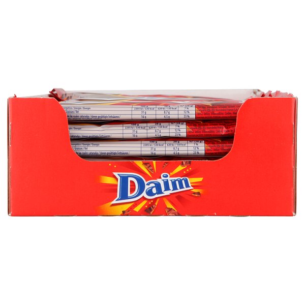 Daim Chocolate Bar 28g x 36