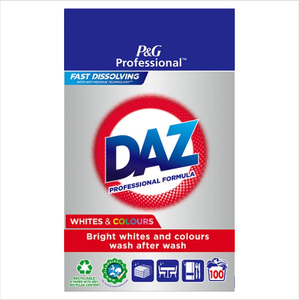 Daz Professional Washing Powder Laundry Detergent 6kg - Case of 1 P&G Professional