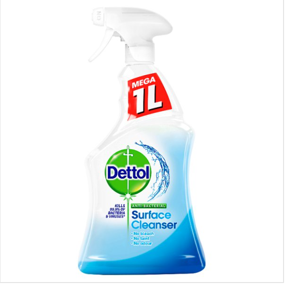 Dettol Anti-Bacterial Surface Cleanser 1000ml - Case of 6 Dettol