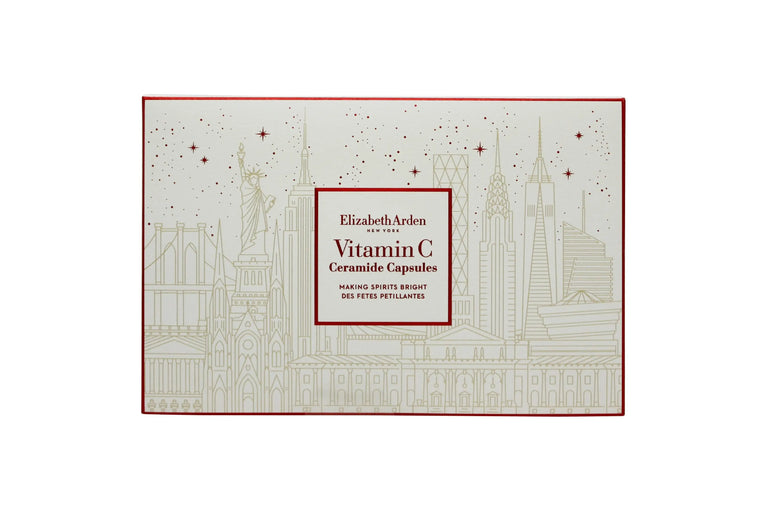 Elizabeth Arden Ceramide Gift Set 30 Capsules Ceramide Radiance Renewal Serum + 14 Capsules Ceramide Daily Youth Restoring Serum + 50ml Ceramide Cream Cleanser Elizabeth Arden