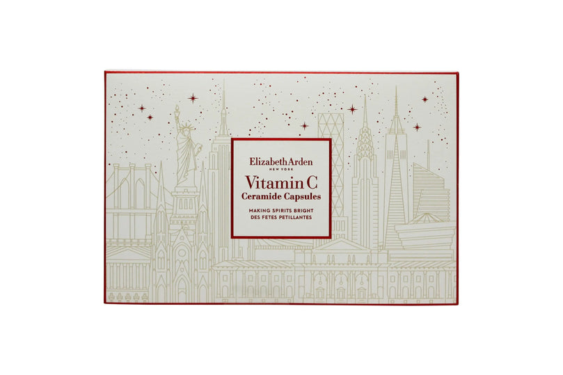 Elizabeth Arden Ceramide Gift Set 30 Capsules Ceramide Radiance Renewal Serum + 14 Capsules Ceramide Daily Youth Restoring Serum + 50ml Ceramide Cream Cleanser Elizabeth Arden
