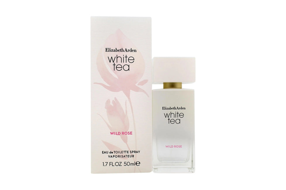 Elizabeth Arden White Tea Wild Rose Eau de Toilette 50ml Spray Elizabeth Arden