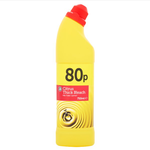Euro Shopper Citrus Thick Bleach 750ml - Case of 12 Citrus
