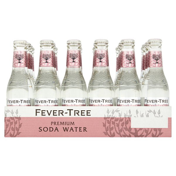 Fever-Tree Premium Soda Water 200ml, Case of 24