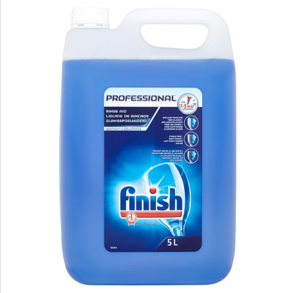 Finish Professional Rinse Aid 5L - Case of 1 Finish