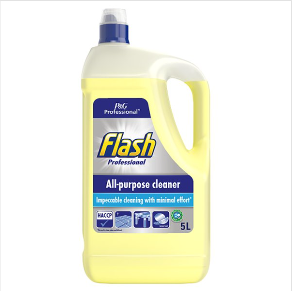 Flash Professional Cleaner Lemon 5L - Case of 2 P&G Professional