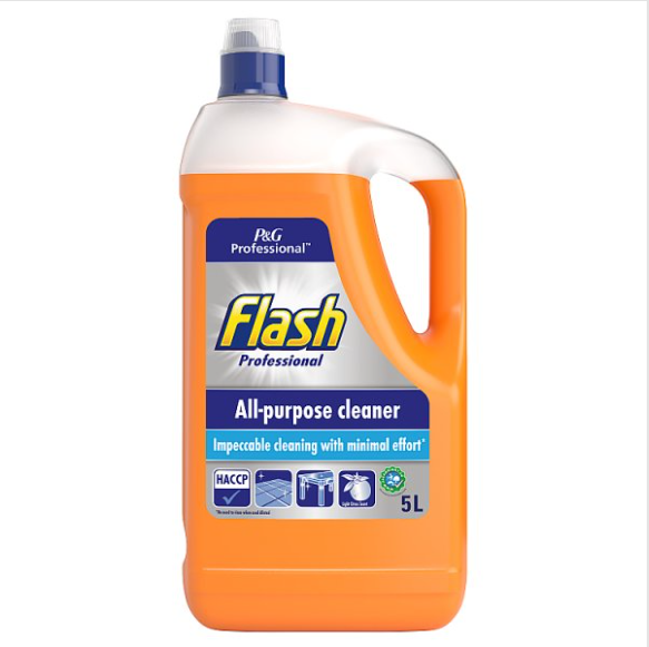 Flash Professional All-Purpose Cleaner Light Citrus 5L British Hypermarket-uk