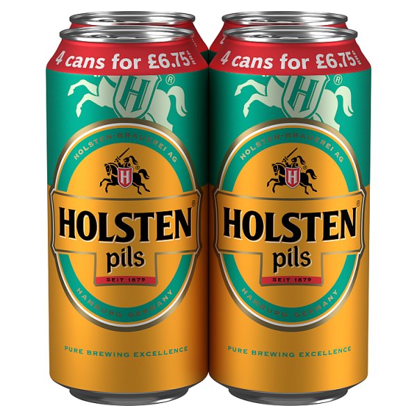 Holsten Pils Premium Lager Cans PM £6.75 24 x 440ml