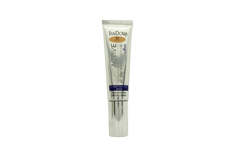 IsaDora Active All Day Wear Foundation 35ml - 22 Honey IsaDora