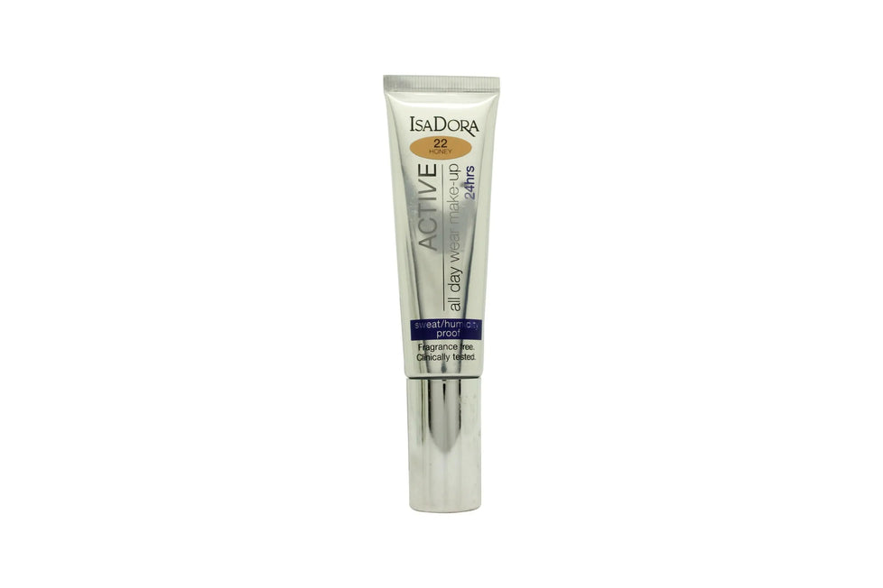 IsaDora Active All Day Wear Foundation 35ml - 22 Honey IsaDora