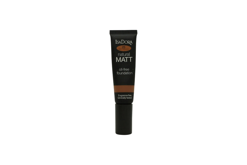 IsaDora Natural Matt Oljefri Foundation 35ml - 25 Mocha IsaDora