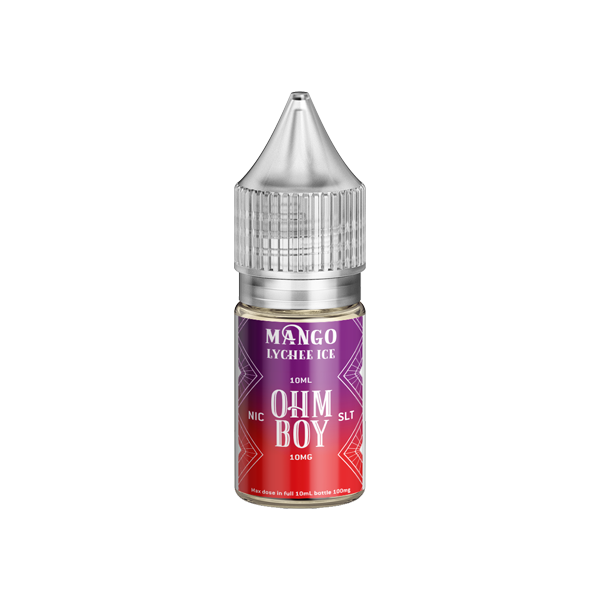 10mg Ohm Boy SLT 10ml Nic Salt (50VG/50PG Ohm Boy