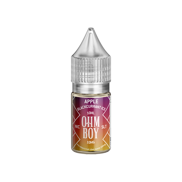 10mg Ohm Boy SLT 10ml Nic Salt (50VG/50PG Ohm Boy