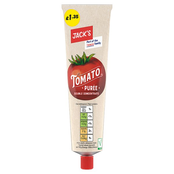 Jack's Tomato Purée Double Concentrate 200g x 12