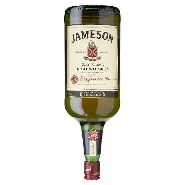 Jameson Triple Distilled Irish Whiskey 1.5L x 6