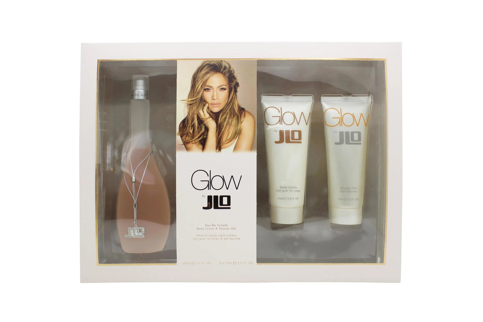 Jennifer Lopez Glow Giftset 100ml EDT +  75ml Body Lotion + 75ml Duschgel Jennifer Lopez