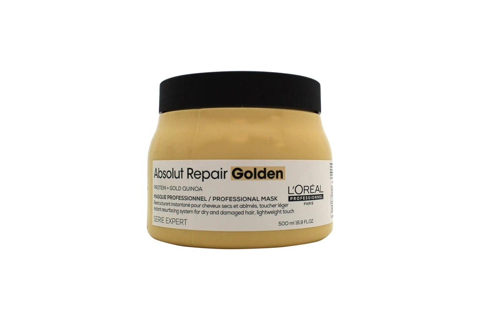L'Oreal Serie Expert Absolut Repair Golden Gold Quinoa And Protein Hår Mask 500ml L'Oreal