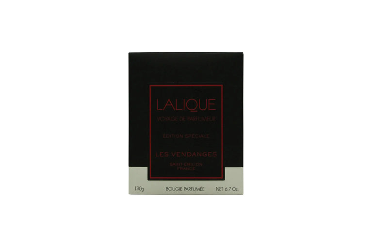 Lalique Candle 190g - Les Vendanges Saint-Emilion Lalique