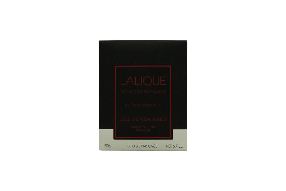Lalique Candle 190g - Les Vendanges Saint-Emilion Lalique