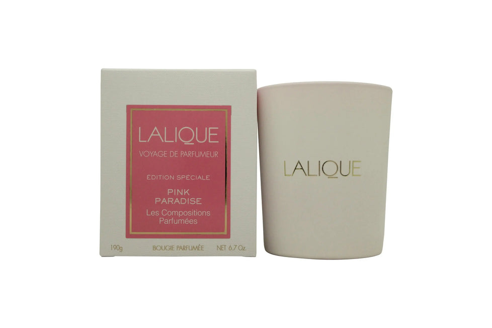 Lalique Les Compositions Parfumees Rosa Paradise Ljus 190g Lalique