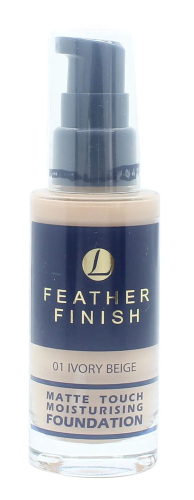 Lentheric Feather Finish Matte Touch Moisturising Foundation 30ml - Ivory Beige 01 Lentheric