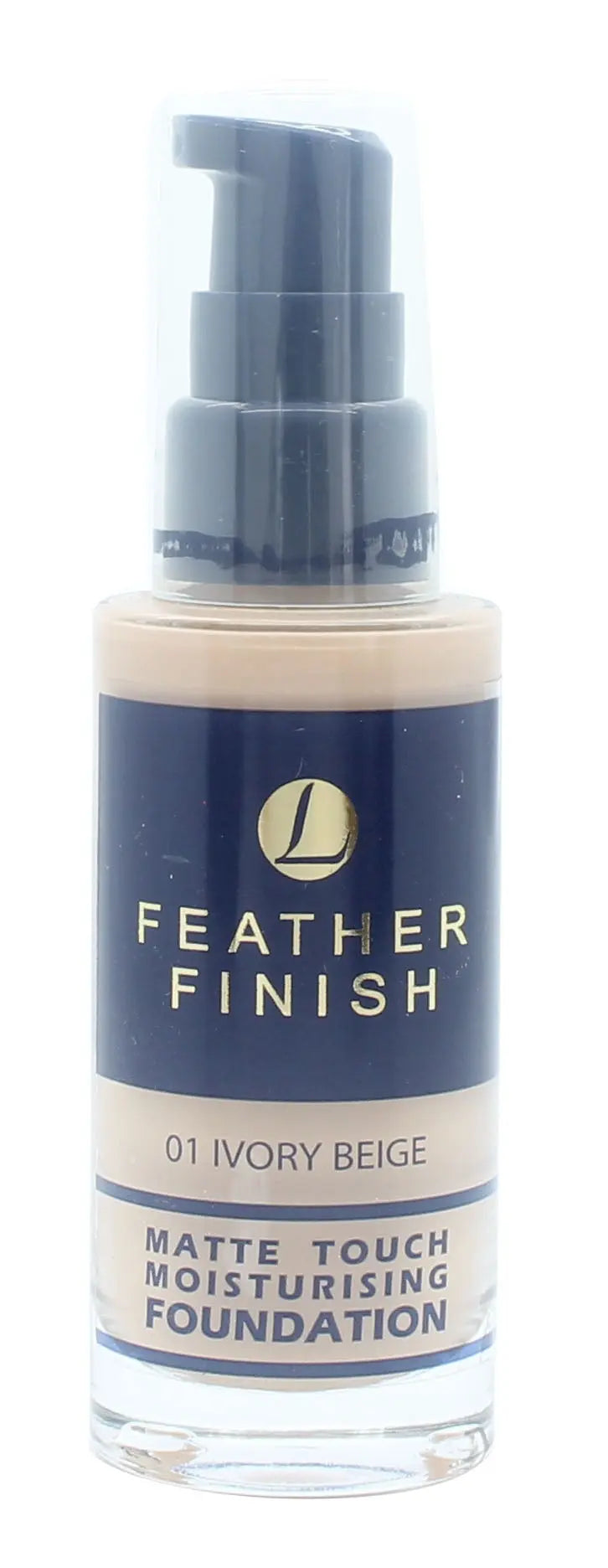 Lentheric Feather Finish Matte Touch Moisturising Foundation 30ml - Ivory Beige 01 Lentheric