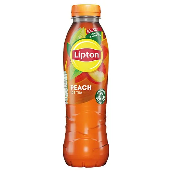Lipton Peach Ice Tea 500ml [PM £1.35 ], Case of 12 Lipton
